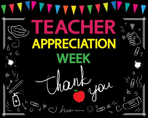 National Pta Teacher Appreciation Week New Jersey Education Association