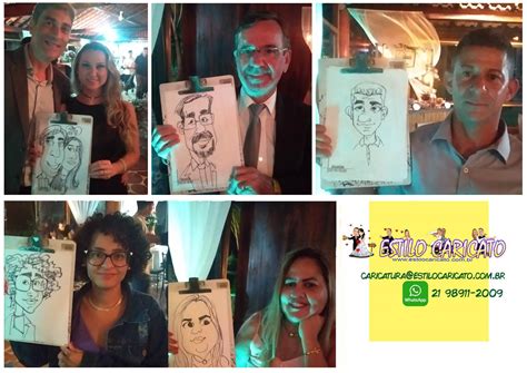 Caricatura Ao Vivo No Rio De Janeiro B Zios Estilo Caricato