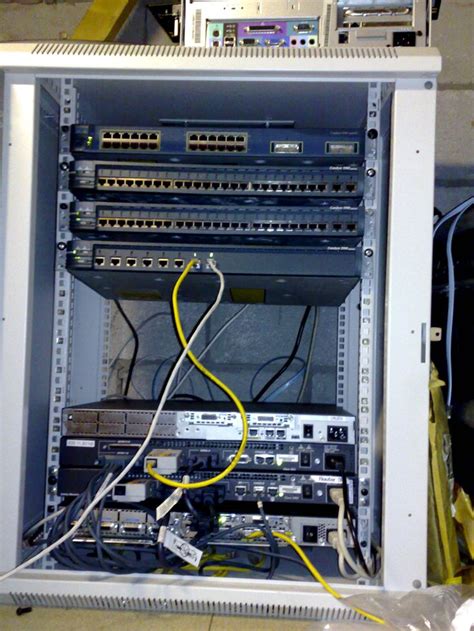 Cisco Lab | Server room, Home network, Computer table design