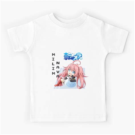 Chibi Milim Nava Tensei Shitara Slime Datta Ken Kids T Shirt For