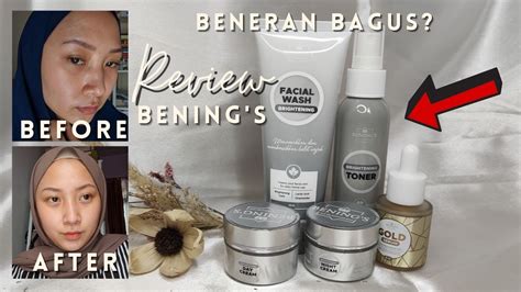 Jangan Beli Dulu Review Bening S Skincare Brightening Series Youtube