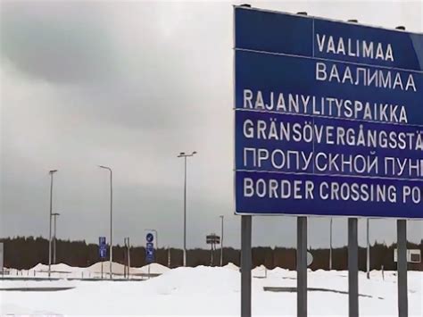 Finland To Close Half Of Its Border Crossings With Russia