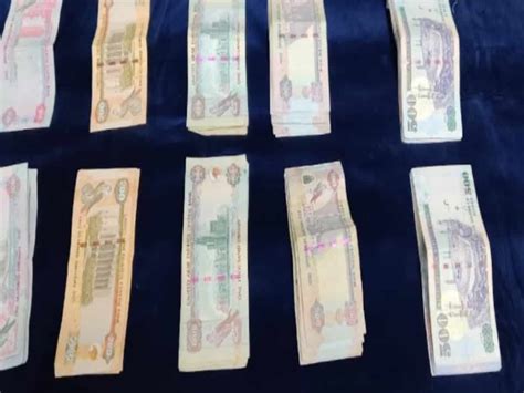 Foreign Currency Seized At Hyderabad Airport From Sharjah Boud