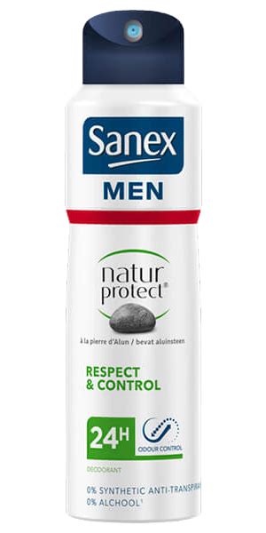 D Odorant Spray Sanex Men Natur Protect Respect Control H Sanex