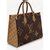 Louis Vuitton LV Onthego MM New Brown Leather Ref 219659 Joli Closet