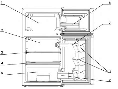 FRIGIDAIRE EFR391 B Refrigerator User Guide