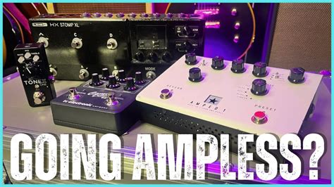 Going Ampless Tips For Using An Modeller With Your Pedalboard