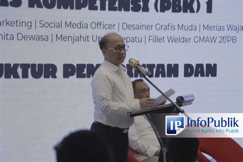 InfoPublik Sekjen Kemnaker Minta Peserta Pelatihan Kembangkan Terus