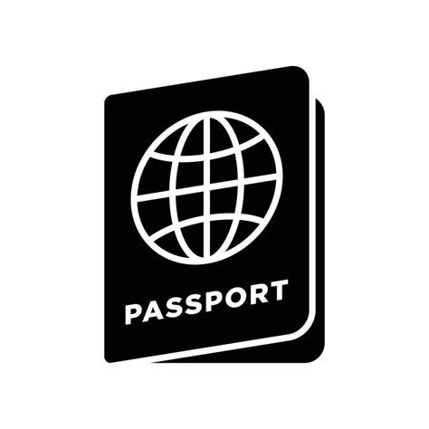 Passaporte ícone Vetor Projeto Modelo Simples E Moderno 22445126 Vetor No Vecteezy