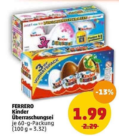 Ferrero Kinder Berraschungsei Angebot Bei Penny Prospekte De