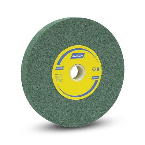 Norton 150 X 25mm 80 Grit Fine Silicon Carbide Grinding Wheel Green 66253129367