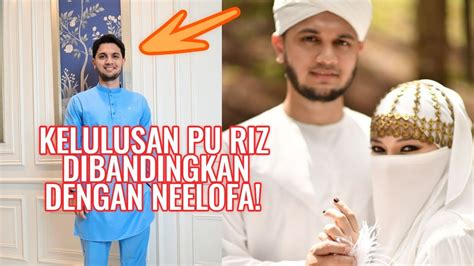 Tahniah Pu Riz Baru Dapat Ijazah Dibandingkan Kelulusan Neelofa