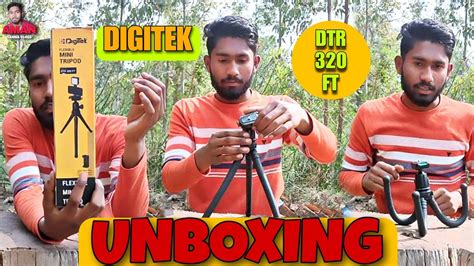 My New Tripod For Vlogging Digitek Dtr Ft Unboxing Aman Sanna