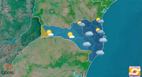 V Deo Previs O Do Tempo Para Santa Catarina Nesta Segunda Feira