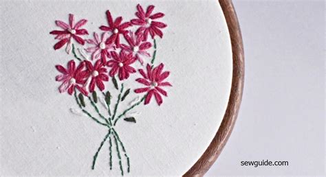 Easy Flower Embroidery Designs For Clothes Sewguide