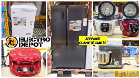 ELECTRO DEPOT ARRIVAGES QUANTITÉ LIMITÉE TÉLÉVISEUR ÉLECTROMÉNAGER