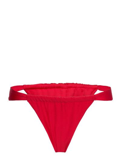 Gina Tricot Gathered Bikini Tanga Bikini Bottoms Boozt