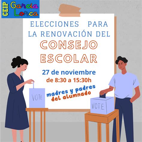 Elecciones Al Consejo Escolar Ceip Garc A Lorca Uceda Guadalajara