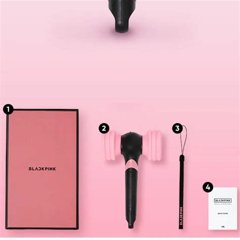 Onhand Black Pink Official Light Stick Ver Hobbies Toys