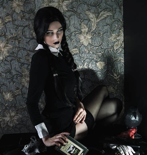 Wednesday Addams Cosplay By Ethelgodehel Rcosplaygirls