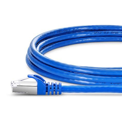 35ft 10 7m Cat6a 26AWG Snagless Shielded S FTP PVC CM Ethernet