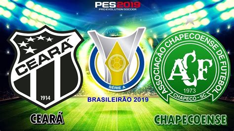 PES 2019 Ceará x Chapecoense Brasileirão 2019 Gameplay PS4 YouTube