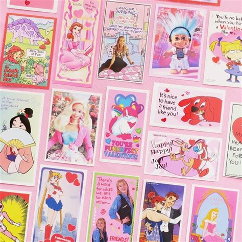 90s Valentine Card Assortment Pack Etsy