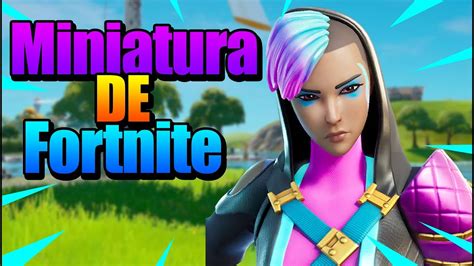 Como Hacer Las Mejores Miniaturas De FORTNITE FACIL Y RAPIDO CON