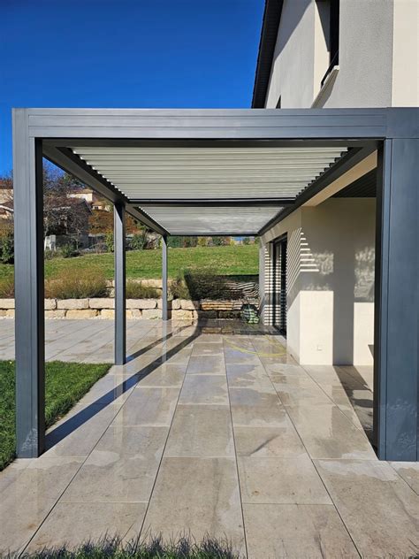 Pergola Bioclimatique Sur Mesure PERGASOL Lyon