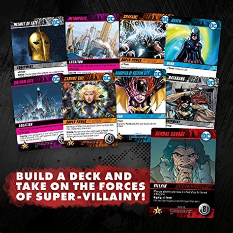 Dc Deck Building Game Heroes Unite Play As Hawkman Nightwing And Bat