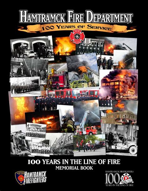 Hamtramck Fire Department Th Anniversary Book Designed By Me