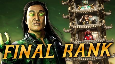 The Final Rank In Mortal Kombat Elder God Ranked Mode Challenge