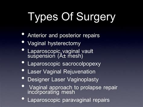 Post Hysterectomy Vault Prolapse Post Hysterectomy Vaginal Vault