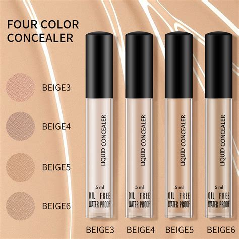 Wangjiaoid Full Coverage Concealer Long Lasting Under Eye Concealer For