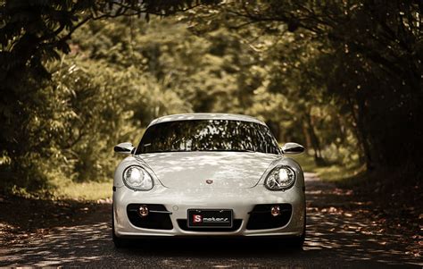 Porsche Cayman S Porsche Car White Front View Hd Wallpaper Peakpx