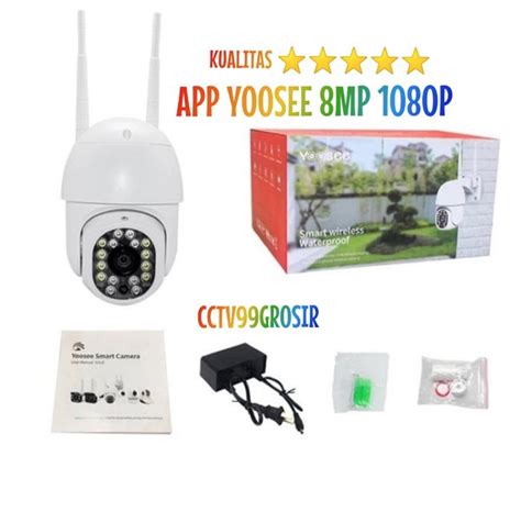 Jual Ip Cam Cctv Outdoor Mp Yoosee Wifi Kamera Ip Ptz Speed Dome