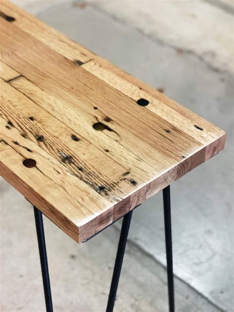 Reclaimed Oak Butcher Block Salvagedesigncenter