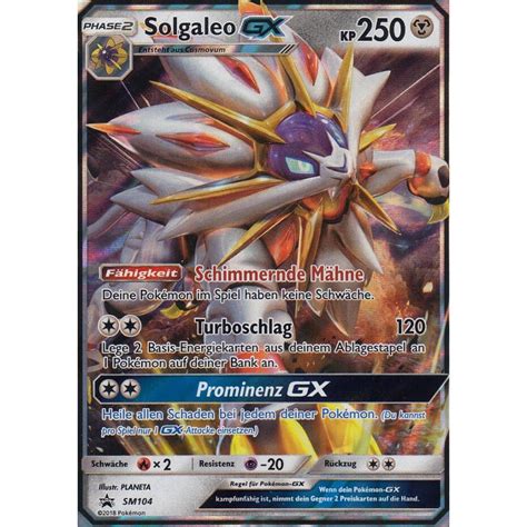 Solgaleo Gx Sm Promo