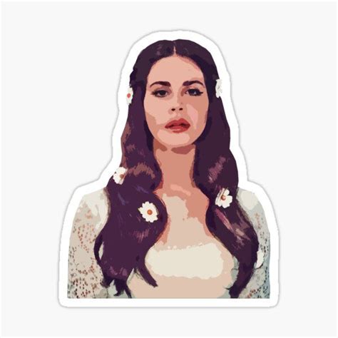 Lana Del Ray Stickers For Sale Cute Laptop Stickers Lana Del Ray