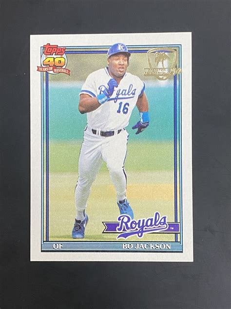 Bo Jackson Topps Desert Shield Base Price Guide Sports Card