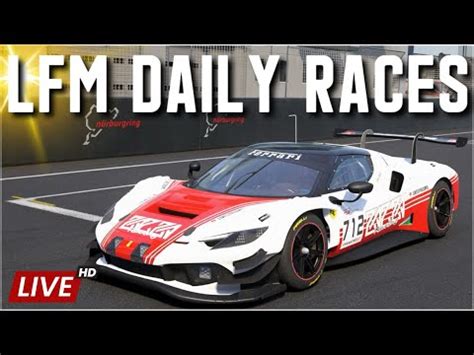 LIVE ACC Lets Check Out This Weeks Brand New LFM Daily Races YouTube