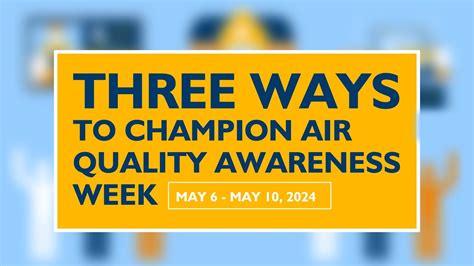 Three Ways To Champion Air Quality Awareness Week Youtube