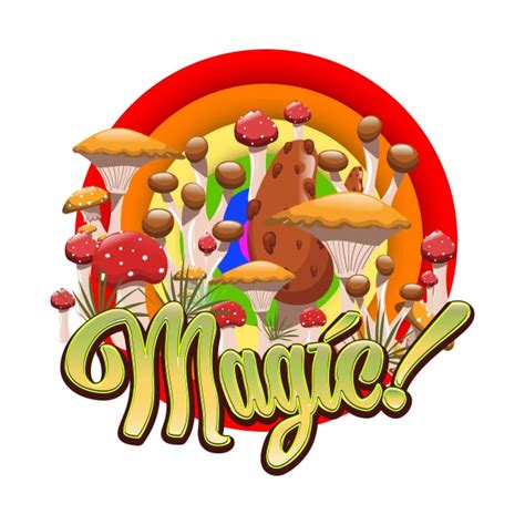 Magic Magic Mushrooms T Shirt TeePublic