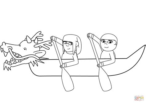 Dragon Boat Drawing At Getdrawings Free Download