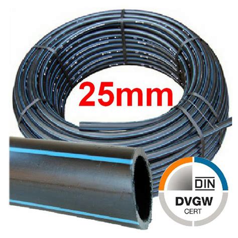 PE Rohr 25x2 3mm HD 100 Im Ring 5m