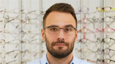 Portrait Of A Disappointed Man In Optical Store 49901232 Stock Video At