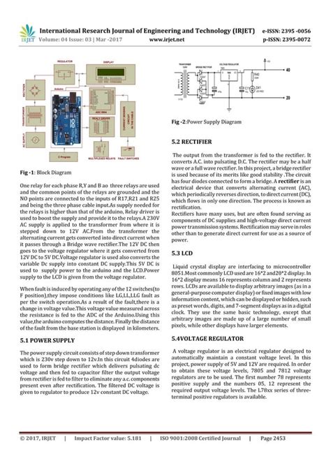 Detection Of Underground Cable Fault Using Arduino PDF