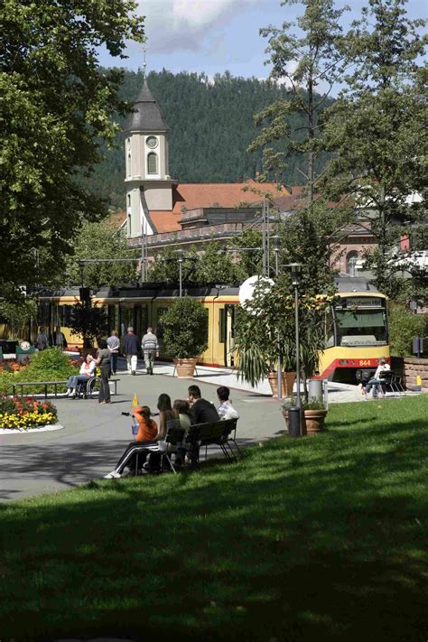 S Bahn Haltestelle Bad Wildbad Kurpark Badische Weinstraße