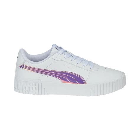 Tênis Infantil Puma Carina 2 0 Holo 387985 01 Branco