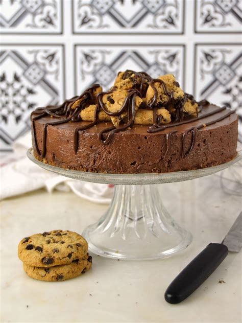 Tarta Mousse De Chocolate Con Cookies Cuuking Recetas De Cocina